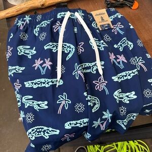 Brand new Chubbies Neon Glades Swim Shorts Mesh Liner; 7” in seam